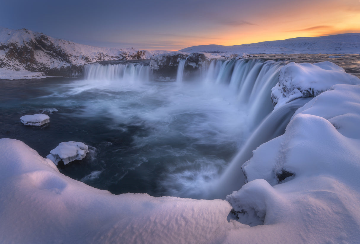 Godafoss Poster och Canvastavla