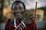 Masai from Tanzania Poster och Canvastavla