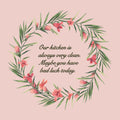 Quote Art for Kitchen 5 Poster och Canvastavla
