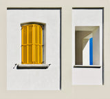 Urban textures - Tel Aviv Poster och Canvastavla
