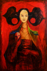 Alter Ego Oil Painting Poster och Canvastavla