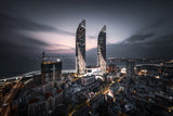 Panorama of Xiamen Poster och Canvastavla
