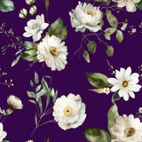 Wall Mural Wh 1 4096 Dark Purple Poster och Canvastavla