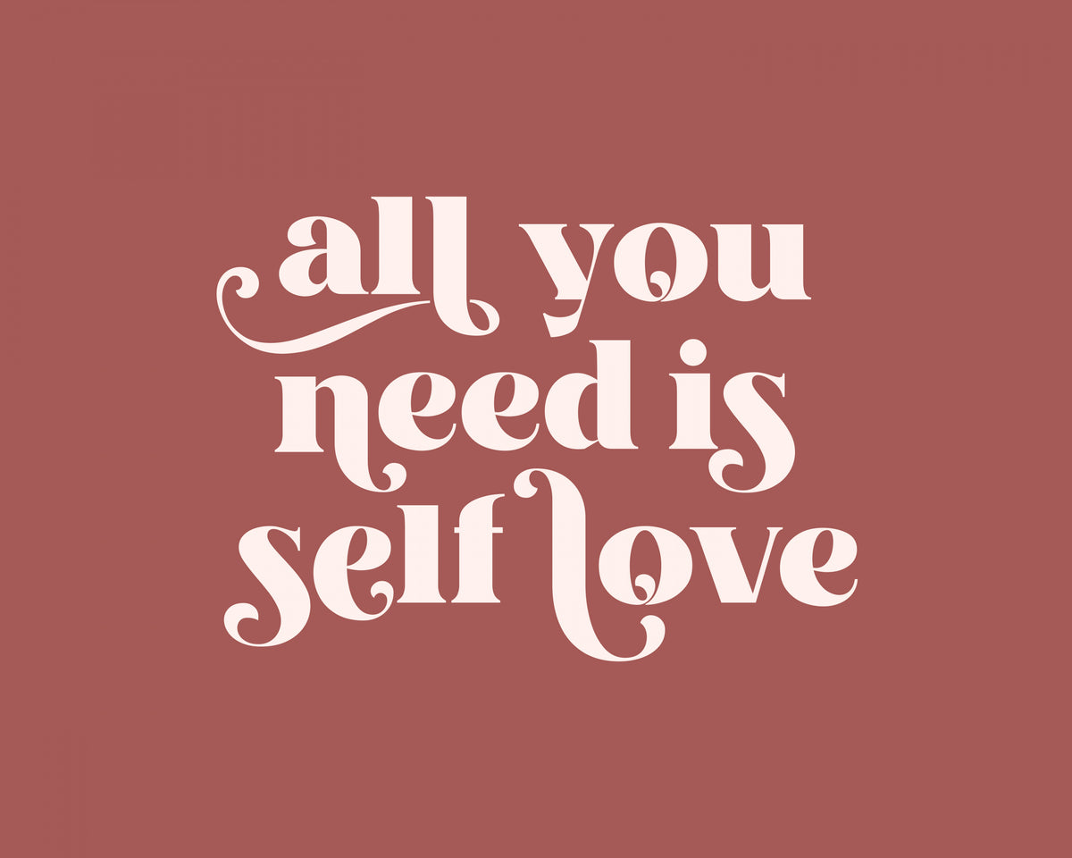 Self Love No1 Poster och Canvastavla