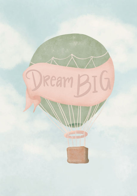 Dream Big Poster AE poster