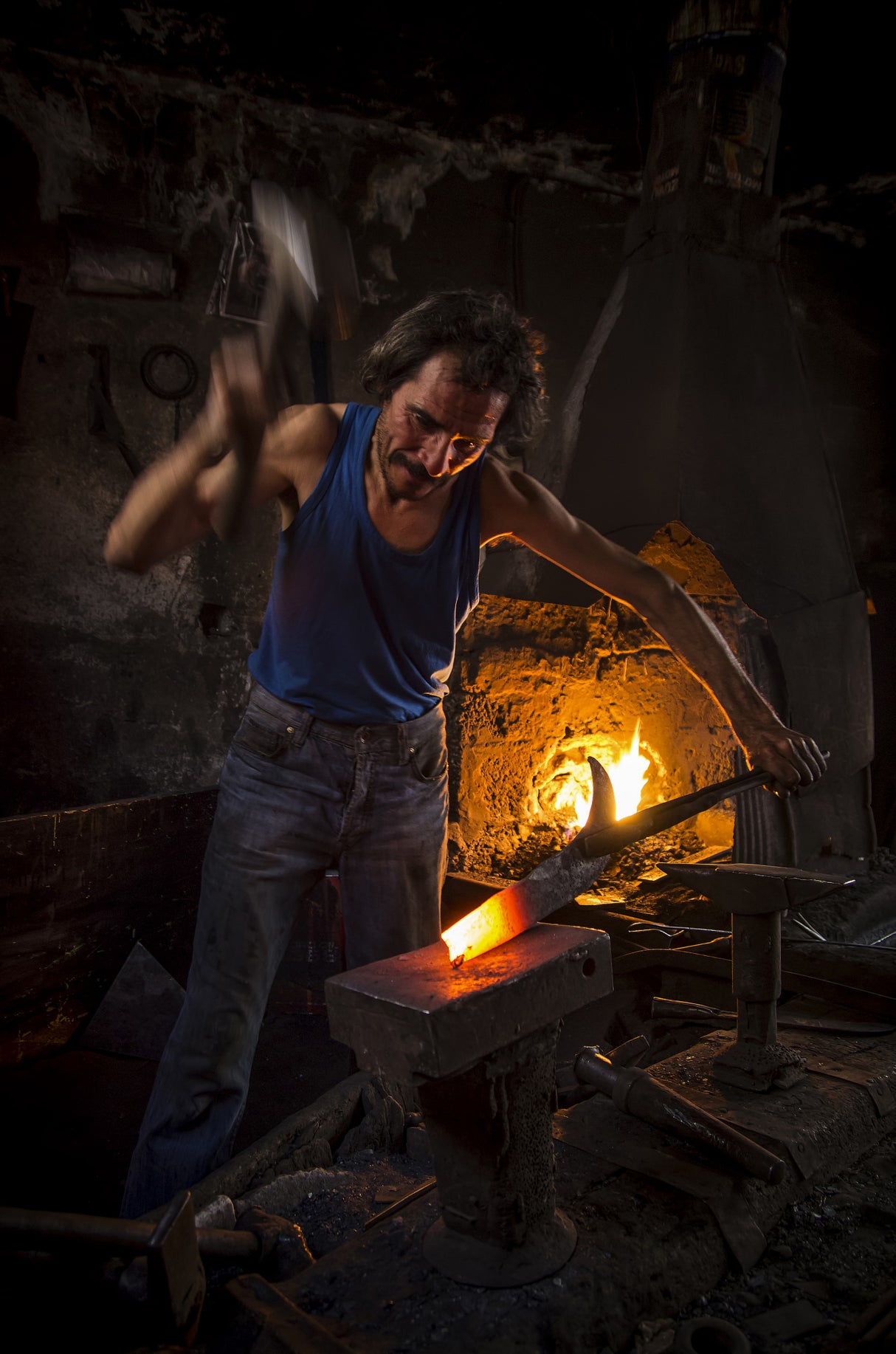 blacksmith IV Poster och Canvastavla