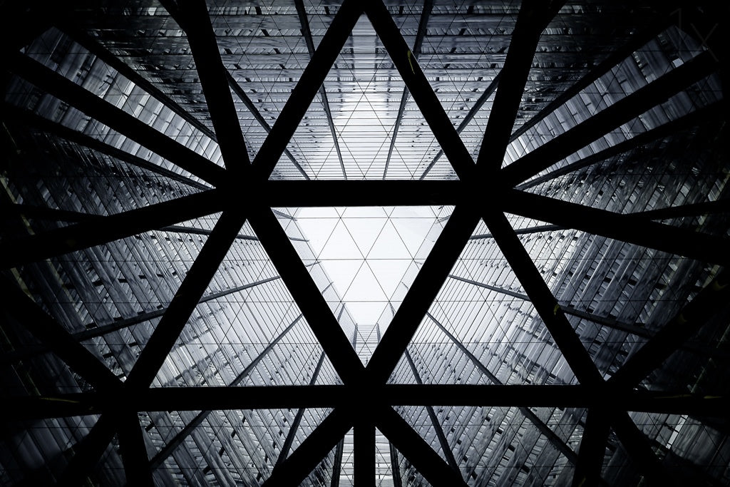 The sky in the kaleidoscope Poster och Canvastavla