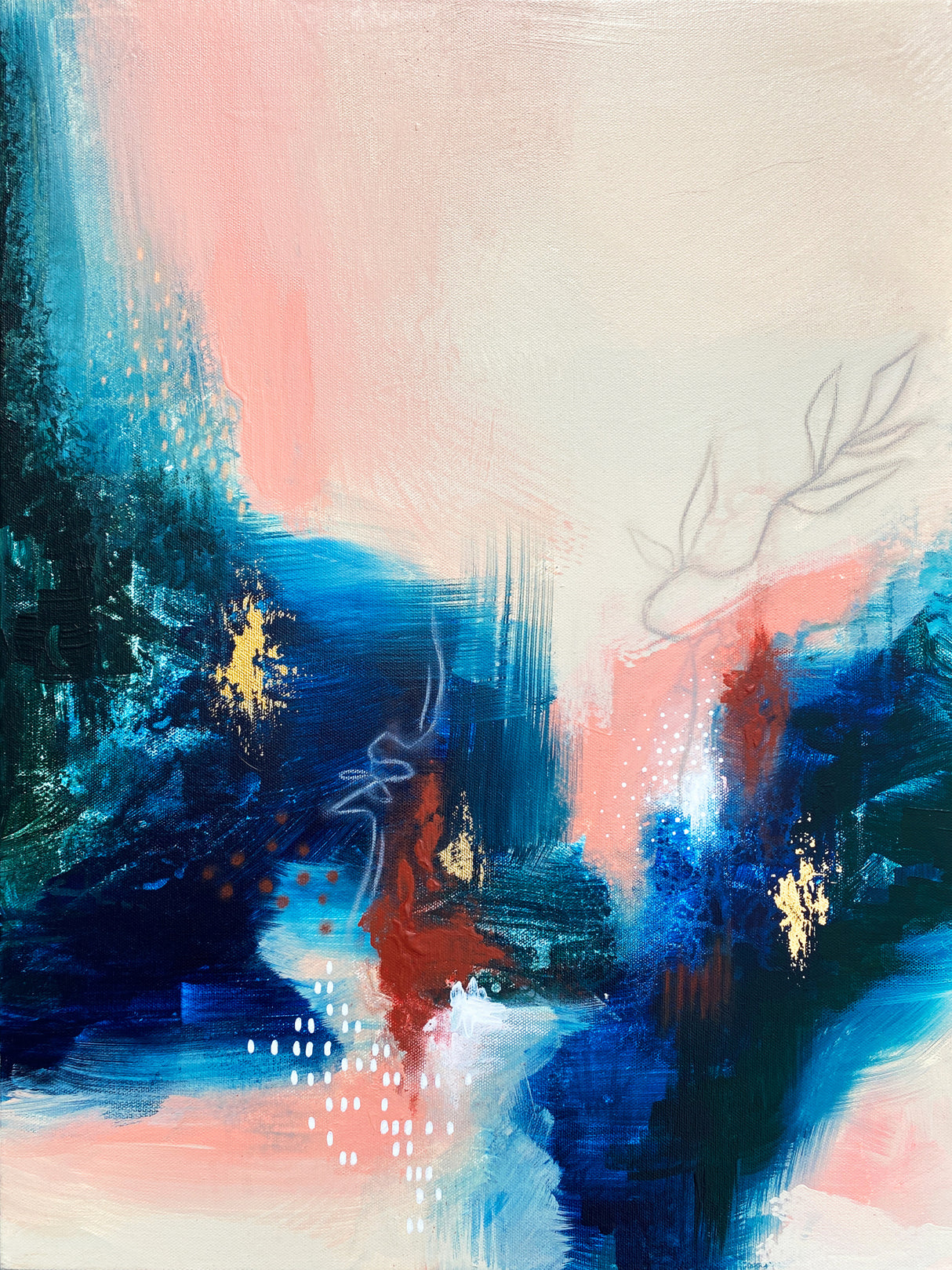 Botanical Vision Part A Poster och Canvastavla