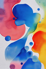 Nature Inspired Abstract Watercolor  (Day 56) Poster och Canvastavla