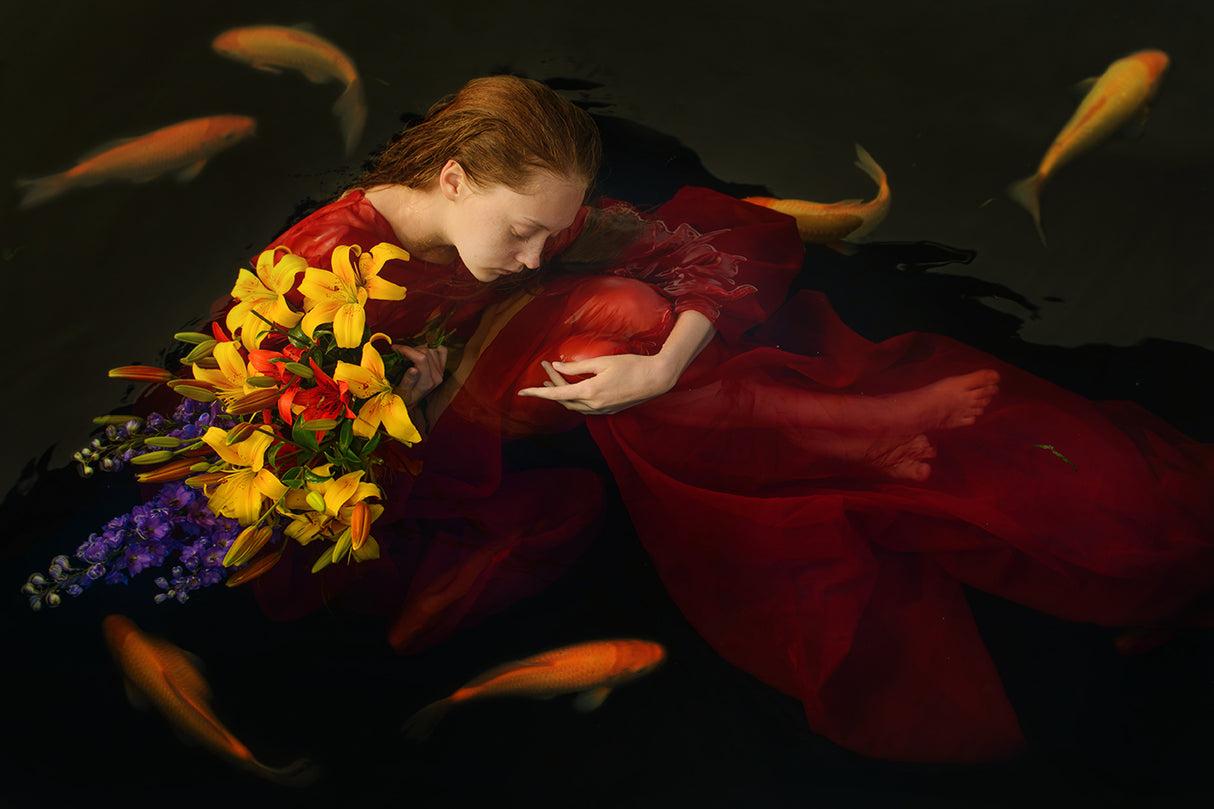 Ophelia Poster och Canvastavla