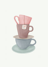 I Love TEA Poster och Canvastavla