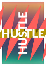 Hustle Poster och Canvastavla