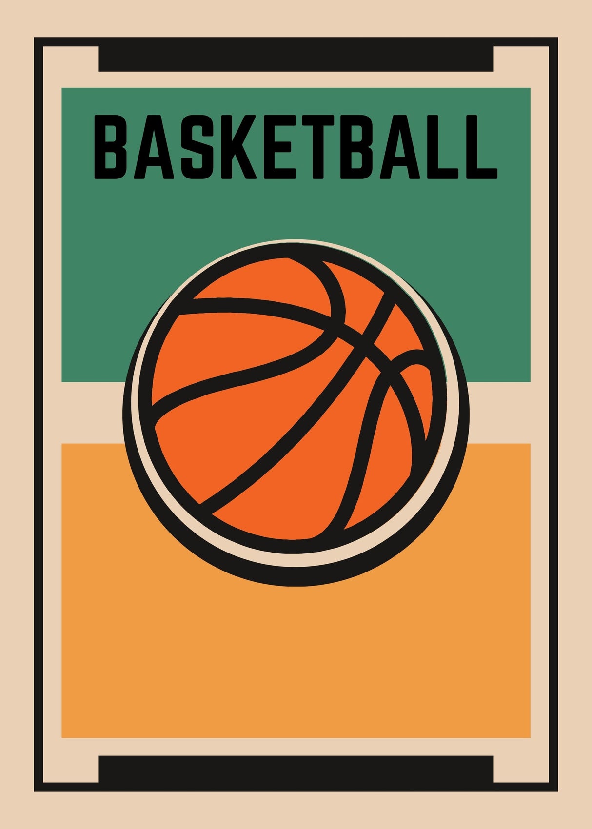 Basketball poster