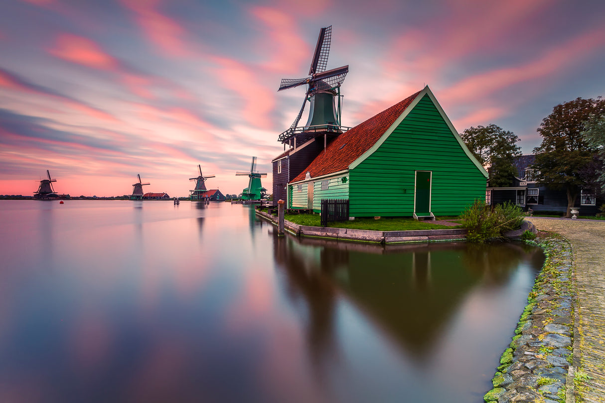 Zaanse Schans Poster och Canvastavla