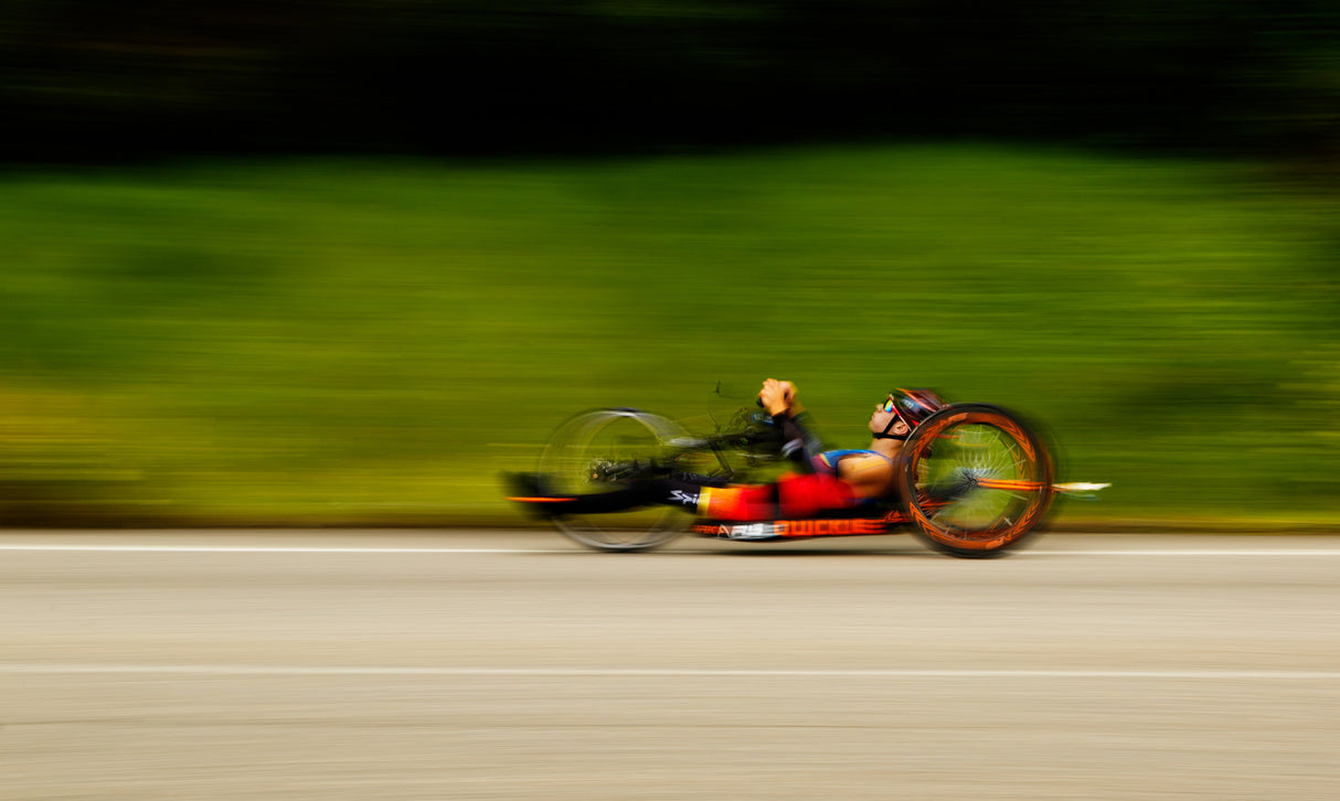 paralimpic duatlon Poster och Canvastavla