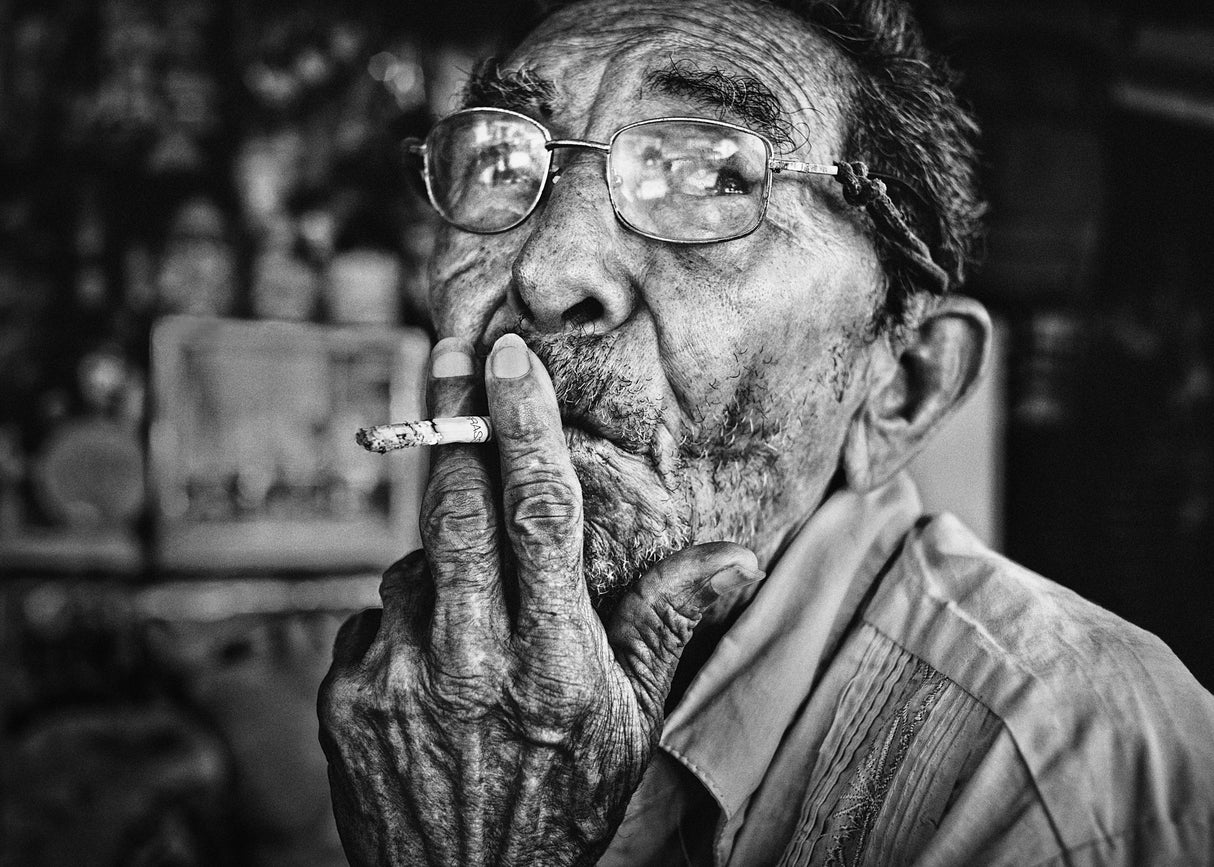MAN FROM SAHAGÚN (CÓRDOBA, COLOMBIA) Poster och Canvastavla