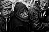 Waiting for a free eye check-up and screening-III - Netra Kumbh - Prayagraj-India Poster och Canvastavla