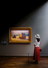 Golden Haystacks Poster och Canvastavla