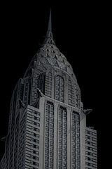 Chrysler Building Poster och Canvastavla