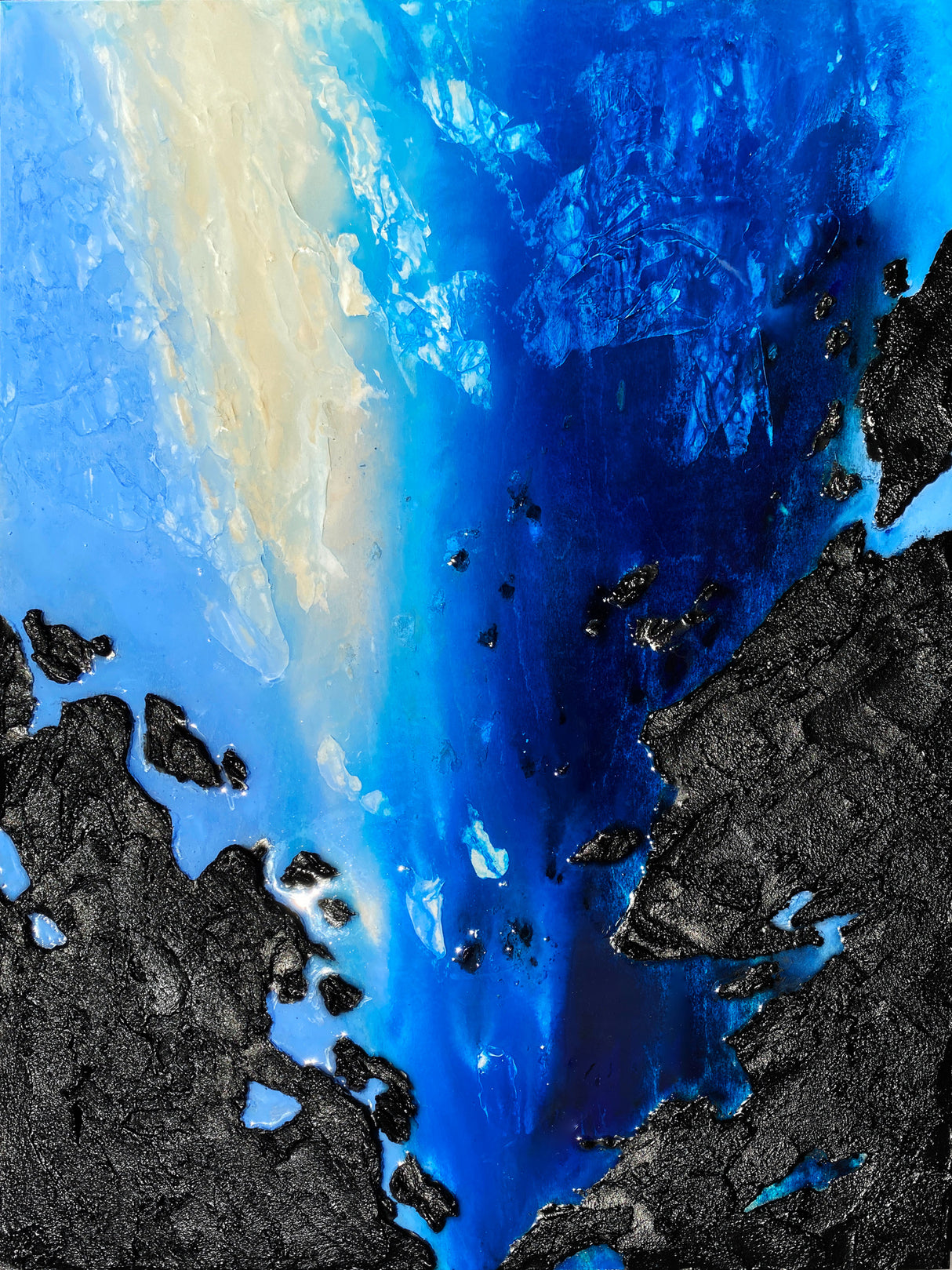 Coastal Waves Ii Poster och Canvastavla