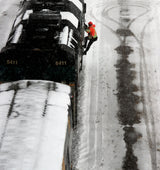 Railway workers Poster och Canvastavla