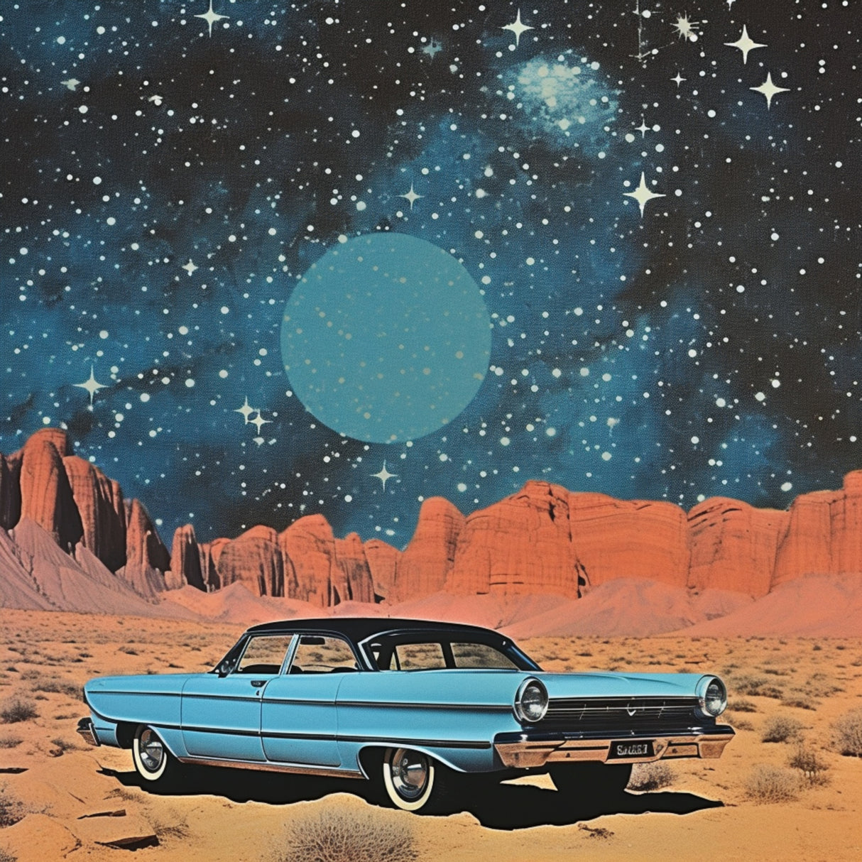 SpaceRide 1.0 Poster och Canvastavla