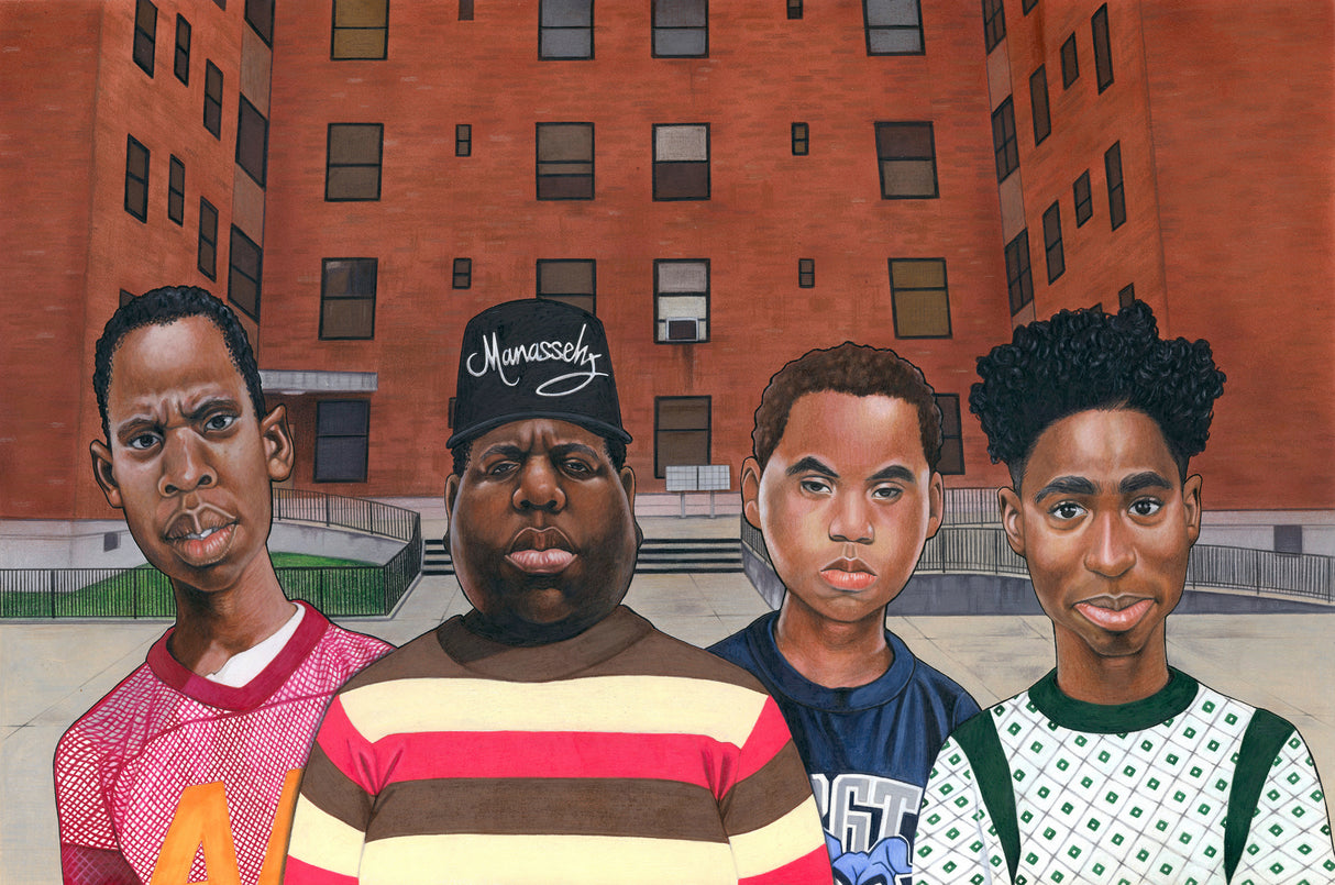 Boyz In the Hood(hip Hop Legends) Poster och Canvastavla