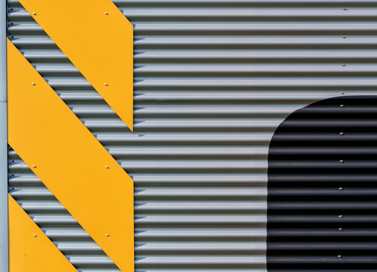 Yellow sign Poster och Canvastavla