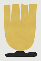 Yellow Tulip Flower Poster och Canvastavla