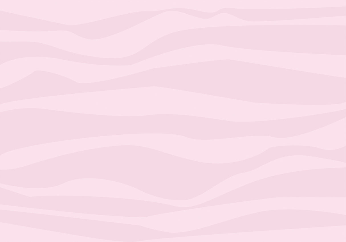 Waves Pink Poster och Canvastavla