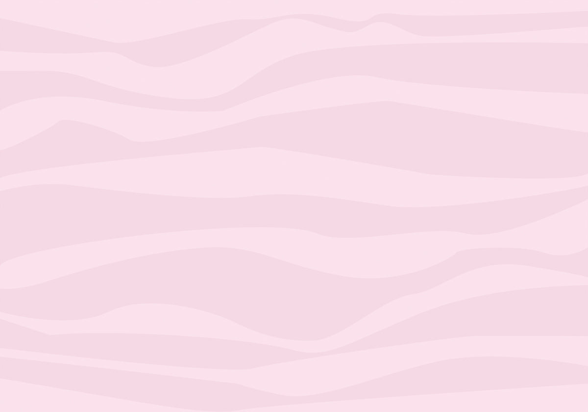 Waves Pink Poster och Canvastavla