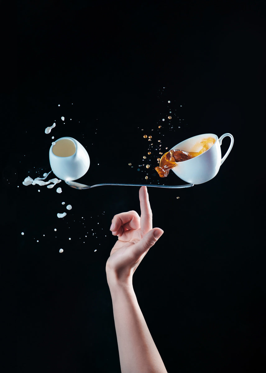 Perfectly Balanced Coffee Poster och Canvastavla