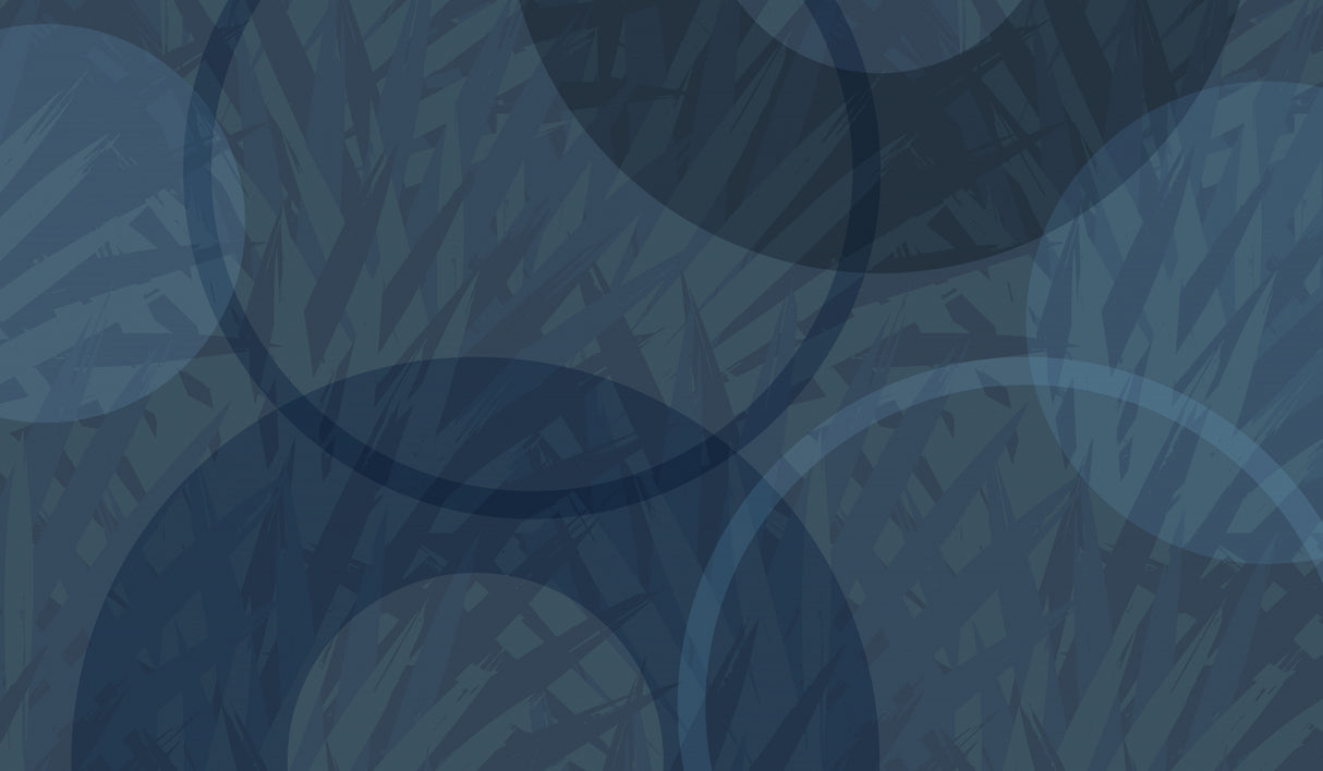 Palm Circles Poster och Canvastavla