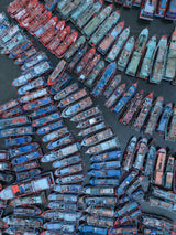 Fisherman ship Poster och Canvastavla