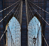 Brooklyn Bridge New York Poster och Canvastavla