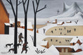 The Hunters In the Snow 15 Poster och Canvastavla