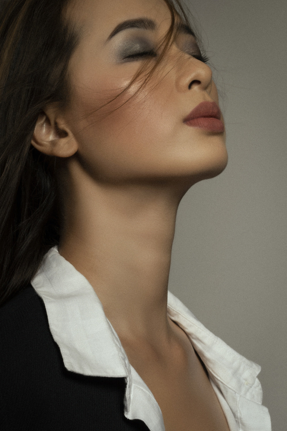 Portrait beauty young girl Poster och Canvastavla