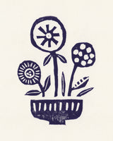 Native Flowers Kitchen poster eller kökstavla