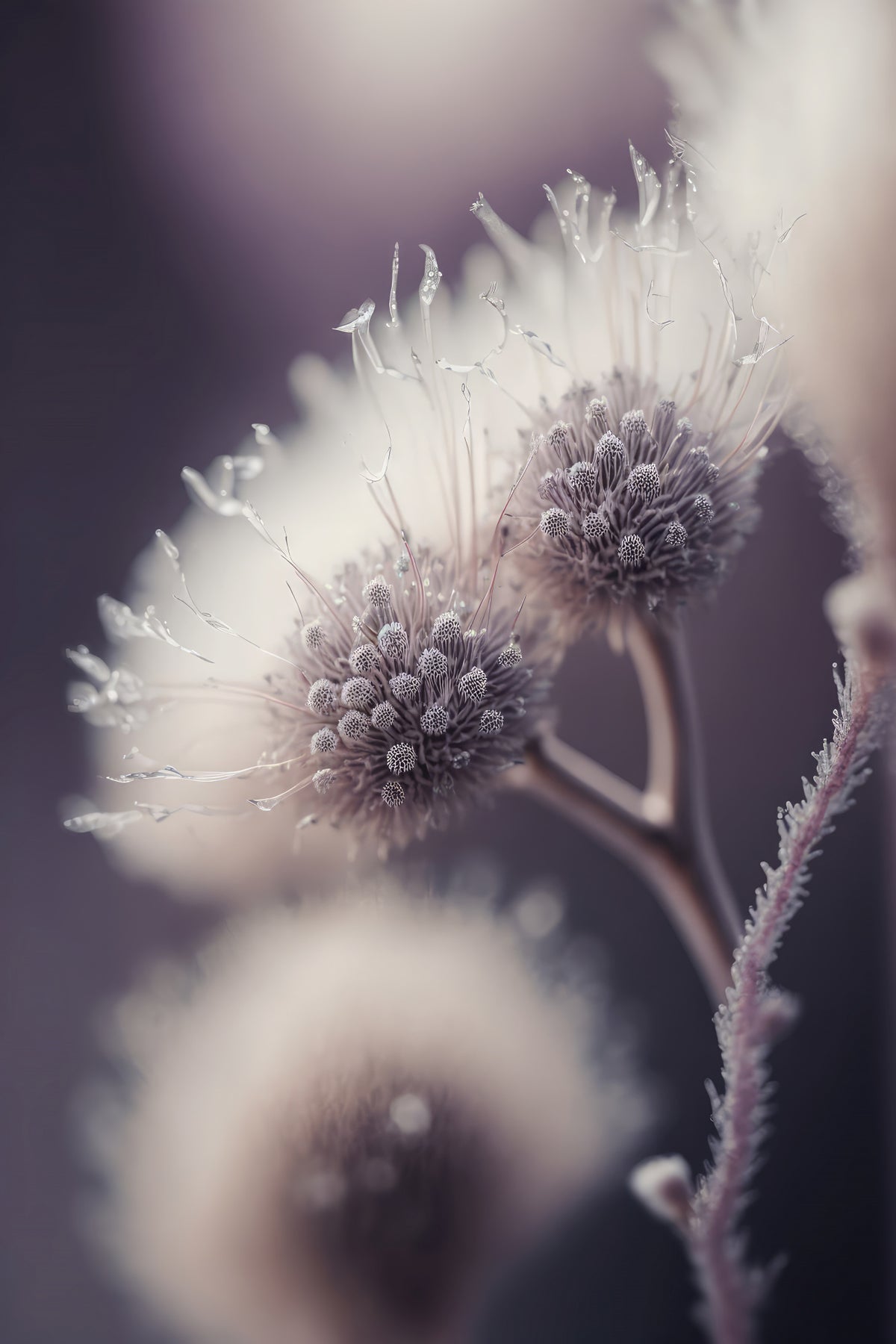 Purple Fragility Poster och Canvastavla