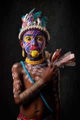 Tribal Portrait 3 Poster och Canvastavla