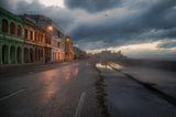 Winter Malecon Poster och Canvastavla