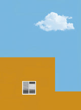 House and cloud Poster och Canvastavla