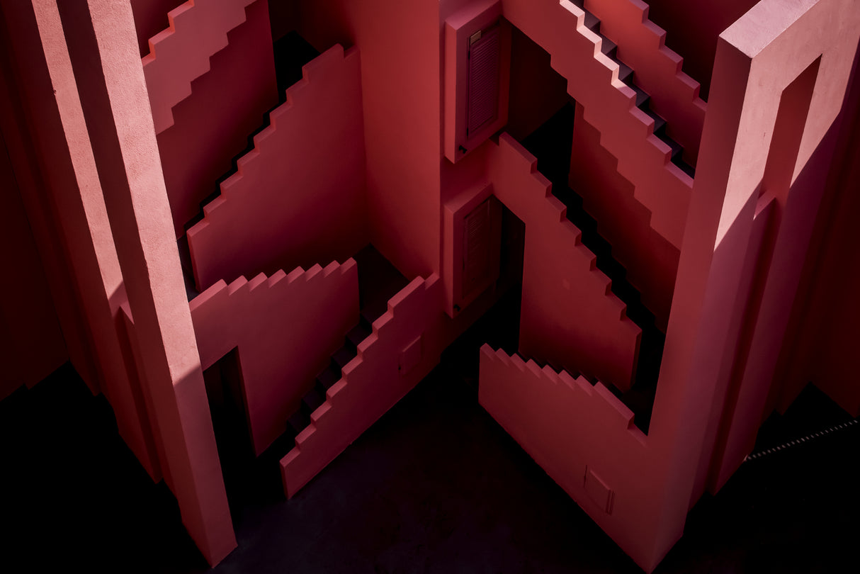 Muralla Roja #46 Poster och Canvastavla