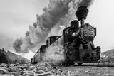Steam train Poster och Canvastavla