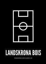 Landskrona Bois field Poster 1 Min Poster