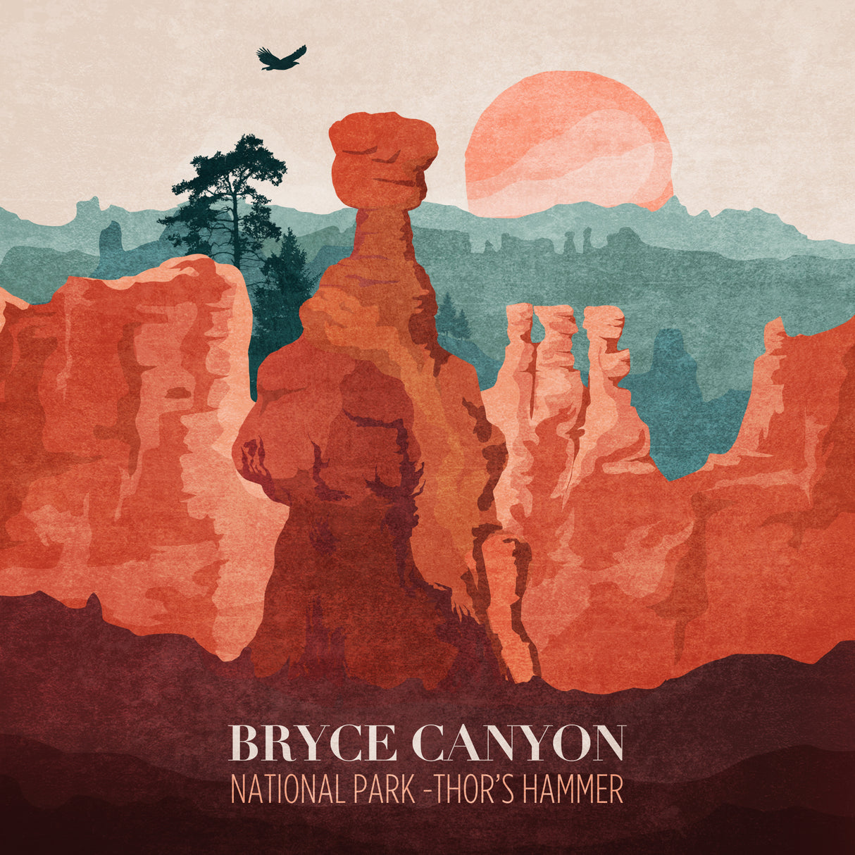 Bryce Poster och Canvastavla