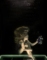 underwater artistic portrait shooting Poster och Canvastavla