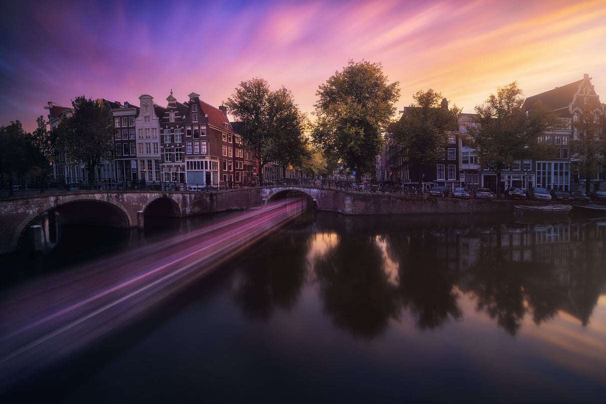 Keizersgracht II Poster och Canvastavla