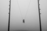 a boy on a swing Poster och Canvastavla