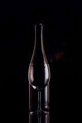 Bottle, Glass, and Flower Poster och Canvastavla